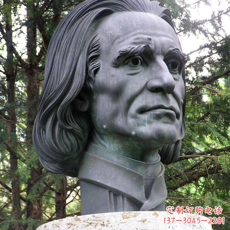 运城英国著名外科医生利斯特铜雕头像雕塑
