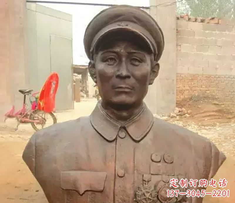运城元帅名人胸像铜雕
