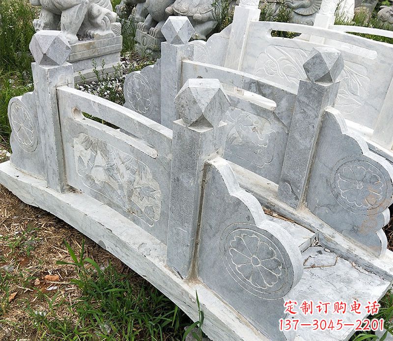 运城园林仿古石拱桥景观石雕 (2)