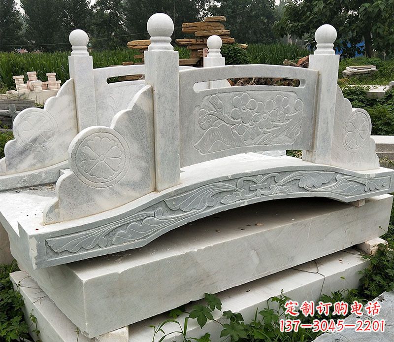 运城园林仿古石拱桥景观石雕