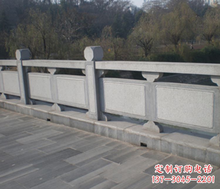运城园林仿古石栏板景观石雕 (7)