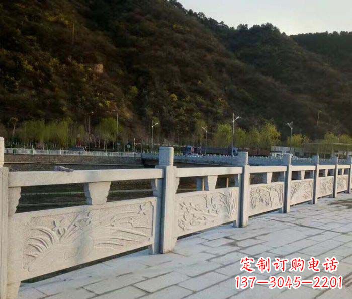 运城园林景观大理石浮雕栏板