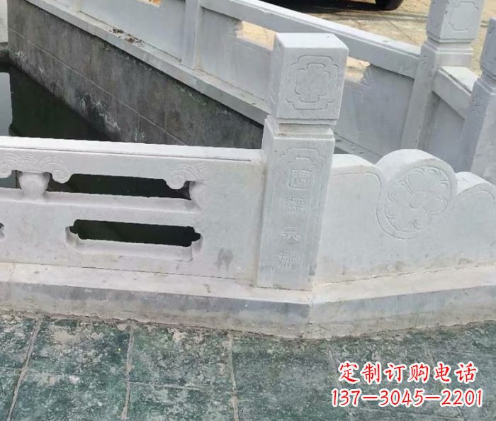 运城园林景观大理石栏板雕塑 (7)