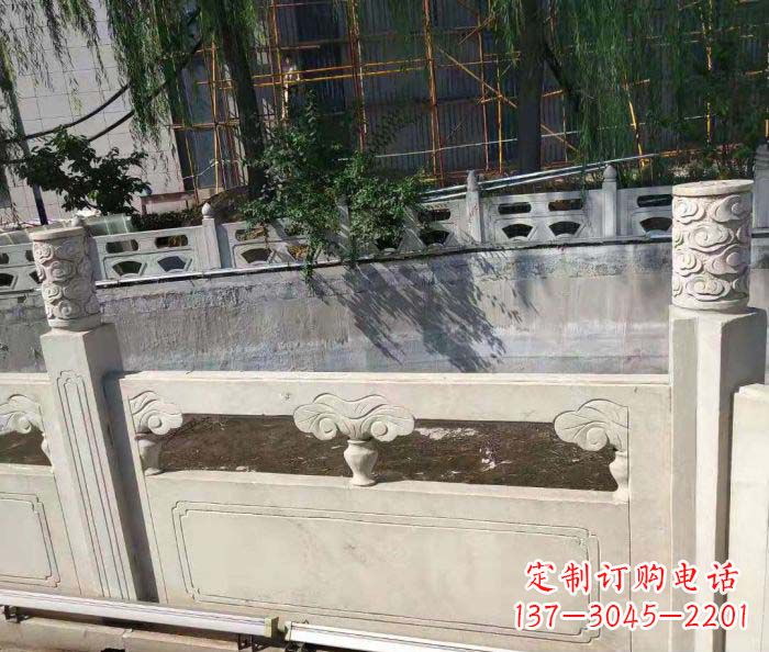 运城园林景观大理石栏板石雕 (6)