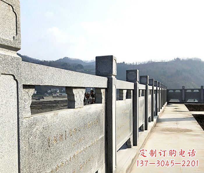 运城园林景观大理石栏板石雕 (14)