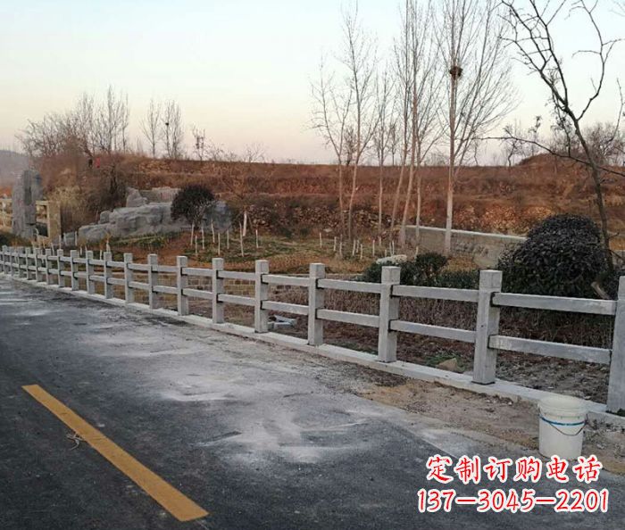 运城园林景观大理石栏杆石雕 (2)