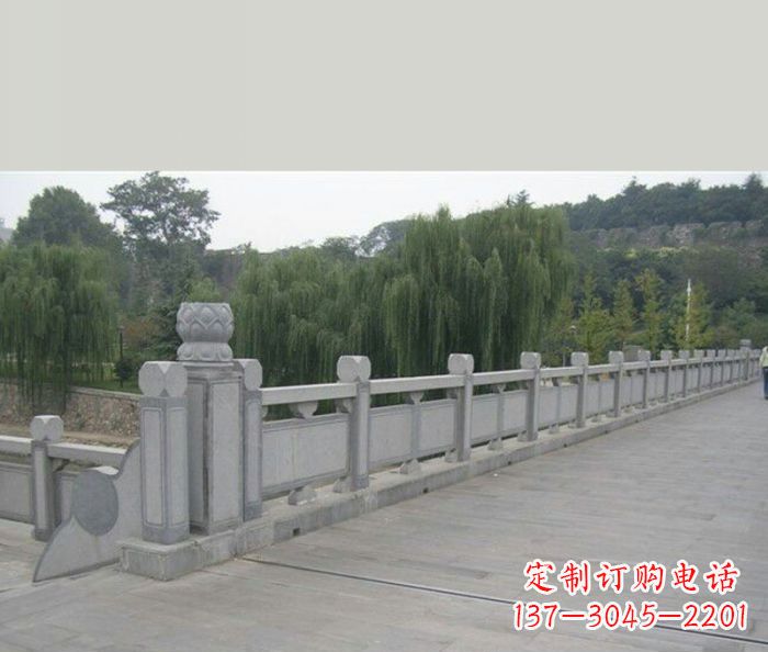 运城园林景观大理石栏杆石雕 (4)