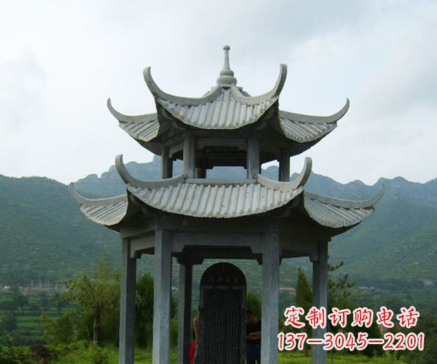 运城园林景观仿古凉亭石雕