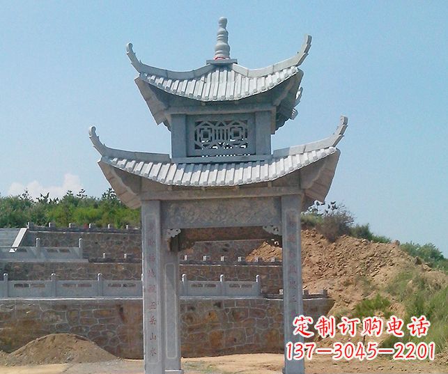 运城园林景观仿古石雕凉亭