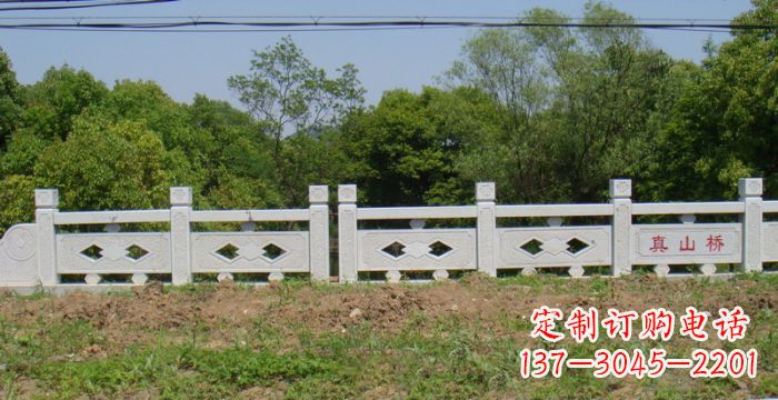 运城园林景观真山桥石雕栏板 (2)