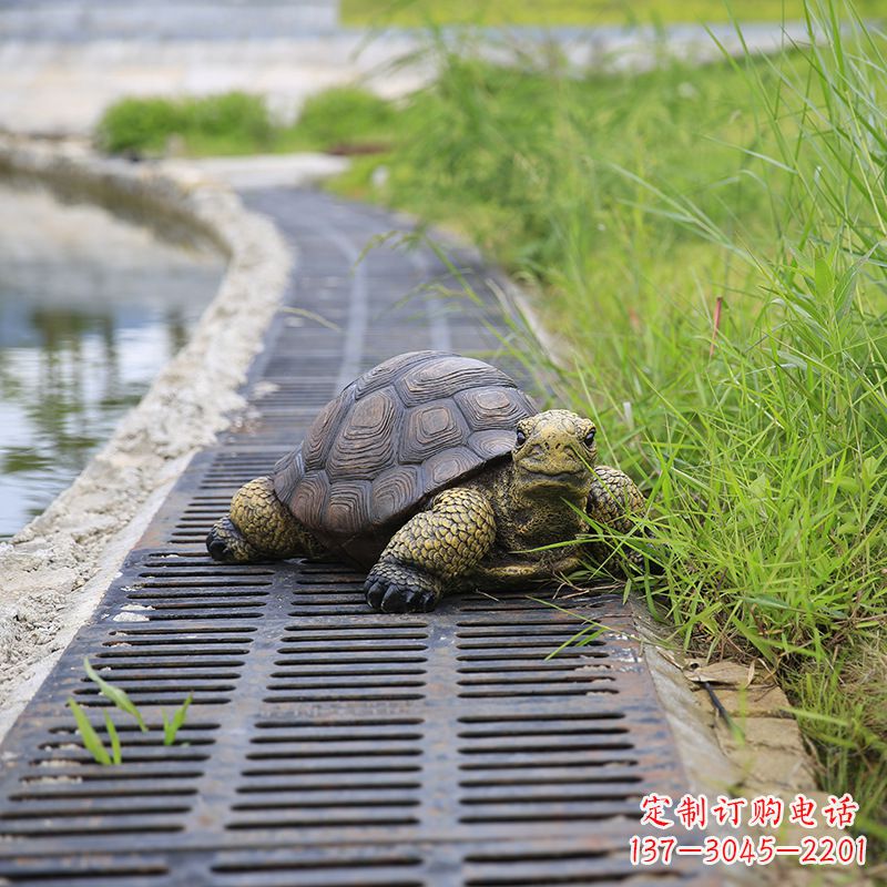 运城园林水景动物仿真乌龟雕塑