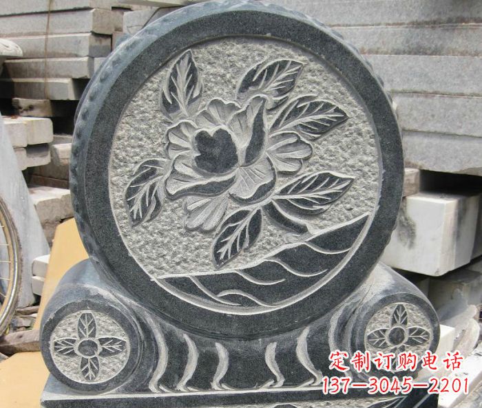 运城招财抱鼓石仿古石门墩