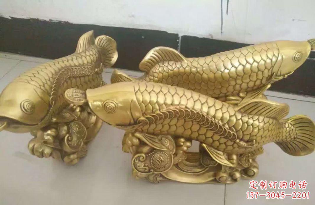 运城招财金龙鱼雕塑