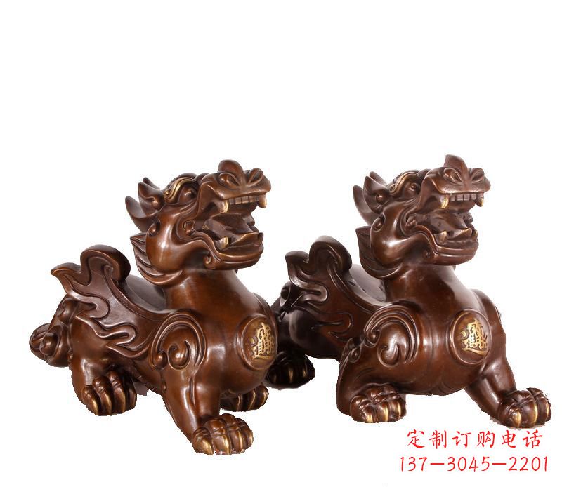运城招财进宝貔貅铜雕