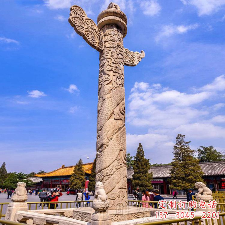 运城中国华表柱-景区园林景观装饰柱