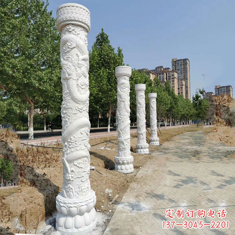运城中国龙柱雕刻