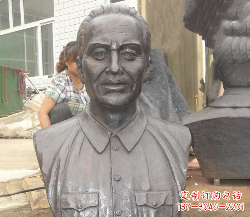 运城中国名人人物胸像铜雕