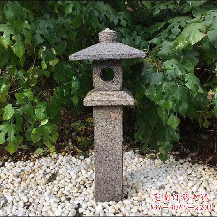 运城中式复古园林石灯