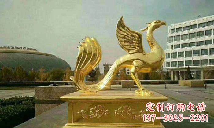 运城朱雀铜雕