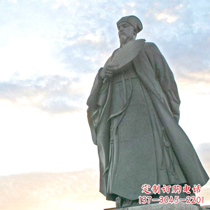运城诸葛亮雕塑-三国著名历史人物雕像