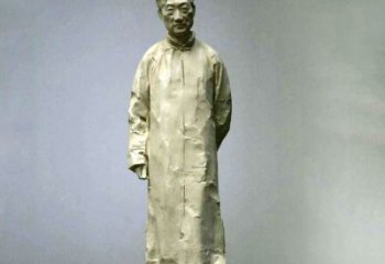 运城徐悲鸿雕塑像石雕历史名人雕像