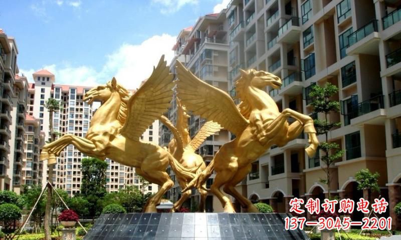 运城铸铜飞马雕塑
