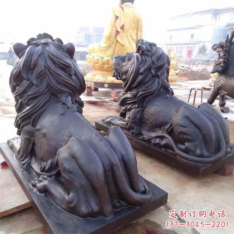 运城铸铜汇丰狮子