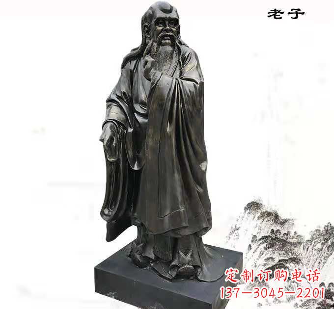 运城铸铜老子雕塑