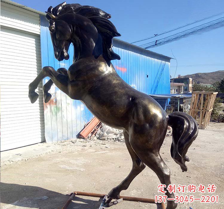 运城铸铜立马